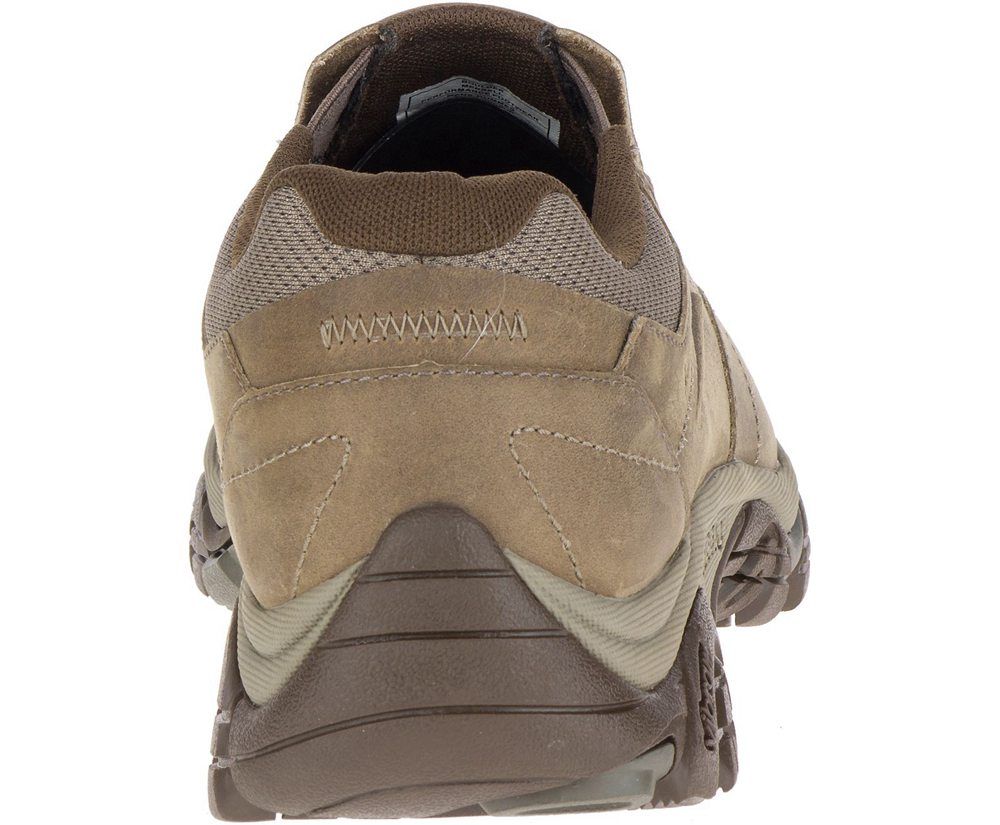 Zapatos De Seguridad Hombre - Merrell Moab Adventure Moc - Marrones - IEPW-20817